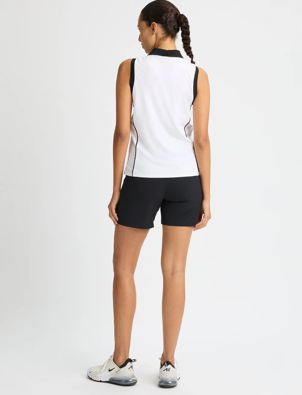 Röhnisch - Twill Stretch Pull on Shorts - golf-shorts - black - 4