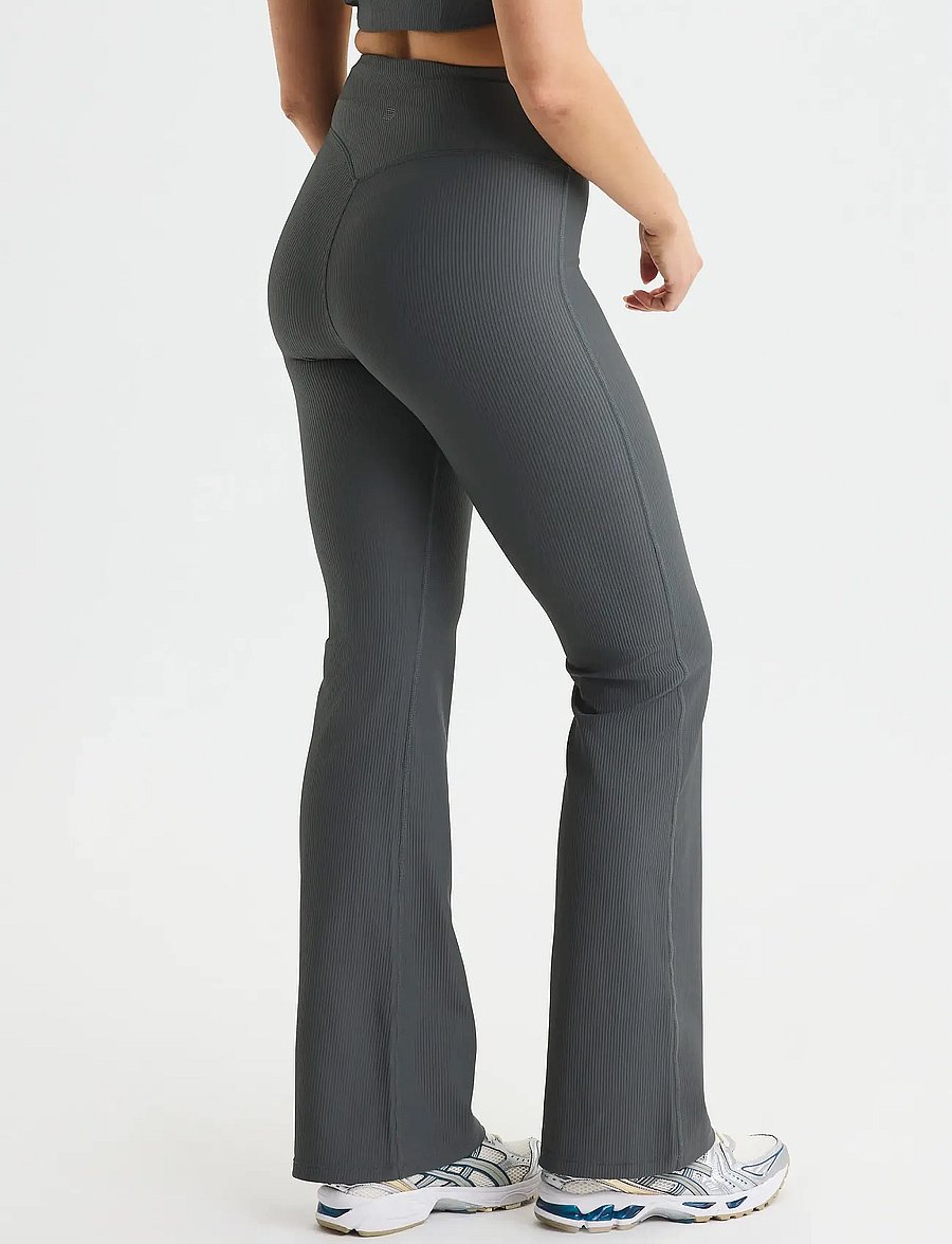 Röhnisch - Ribbed R Flare HW Tight - training tights - dark shadow - 2