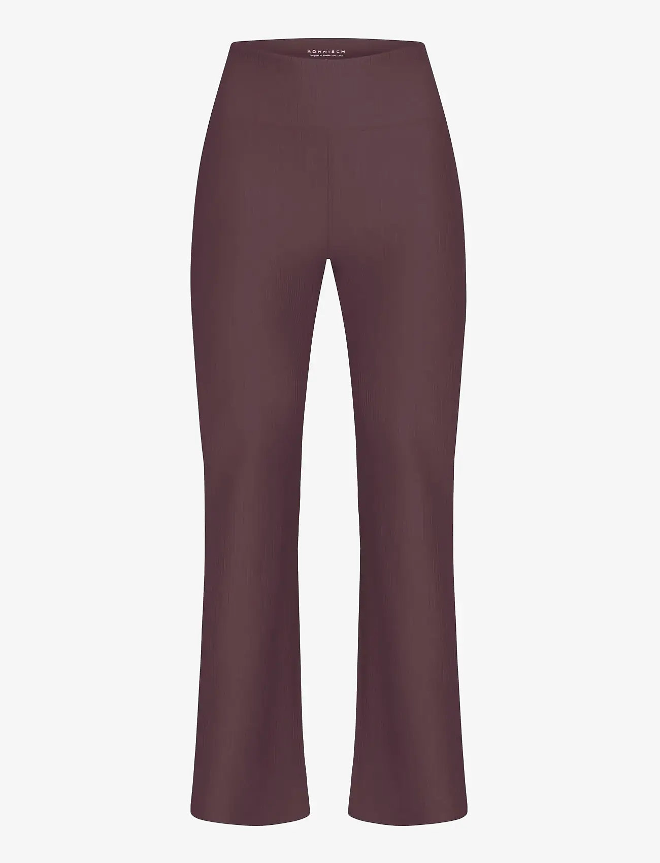 Röhnisch - Ribbed R Flare HW Tight - joggingbukser - huckleberry - 1