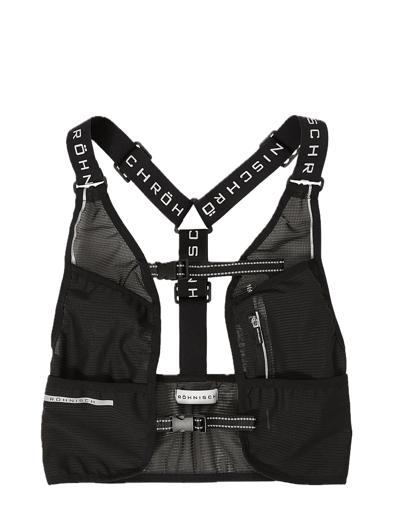 Röhnisch - Glowy Running Vest - jooksuvarustus - black - 0