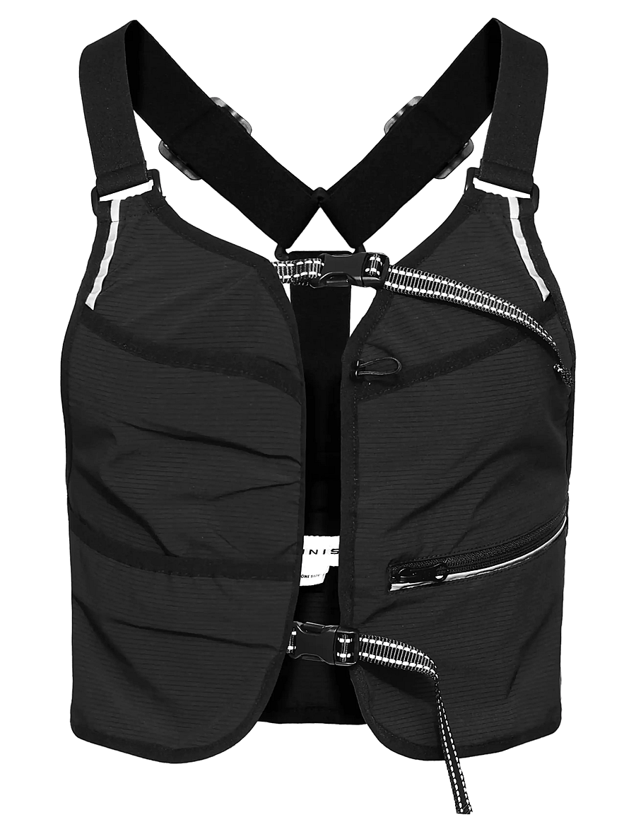 Röhnisch - Glowy Running Vest - laufausrüstung - black - 0