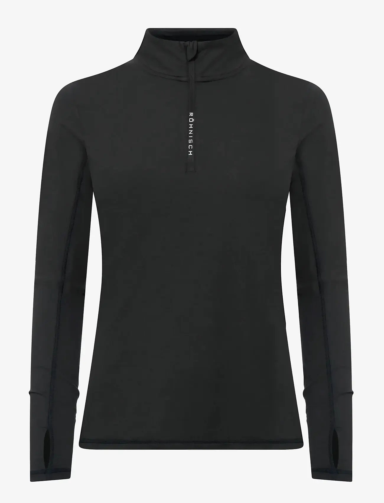 Röhnisch - Layering Half Zip - midlayer-jakker - black - 0