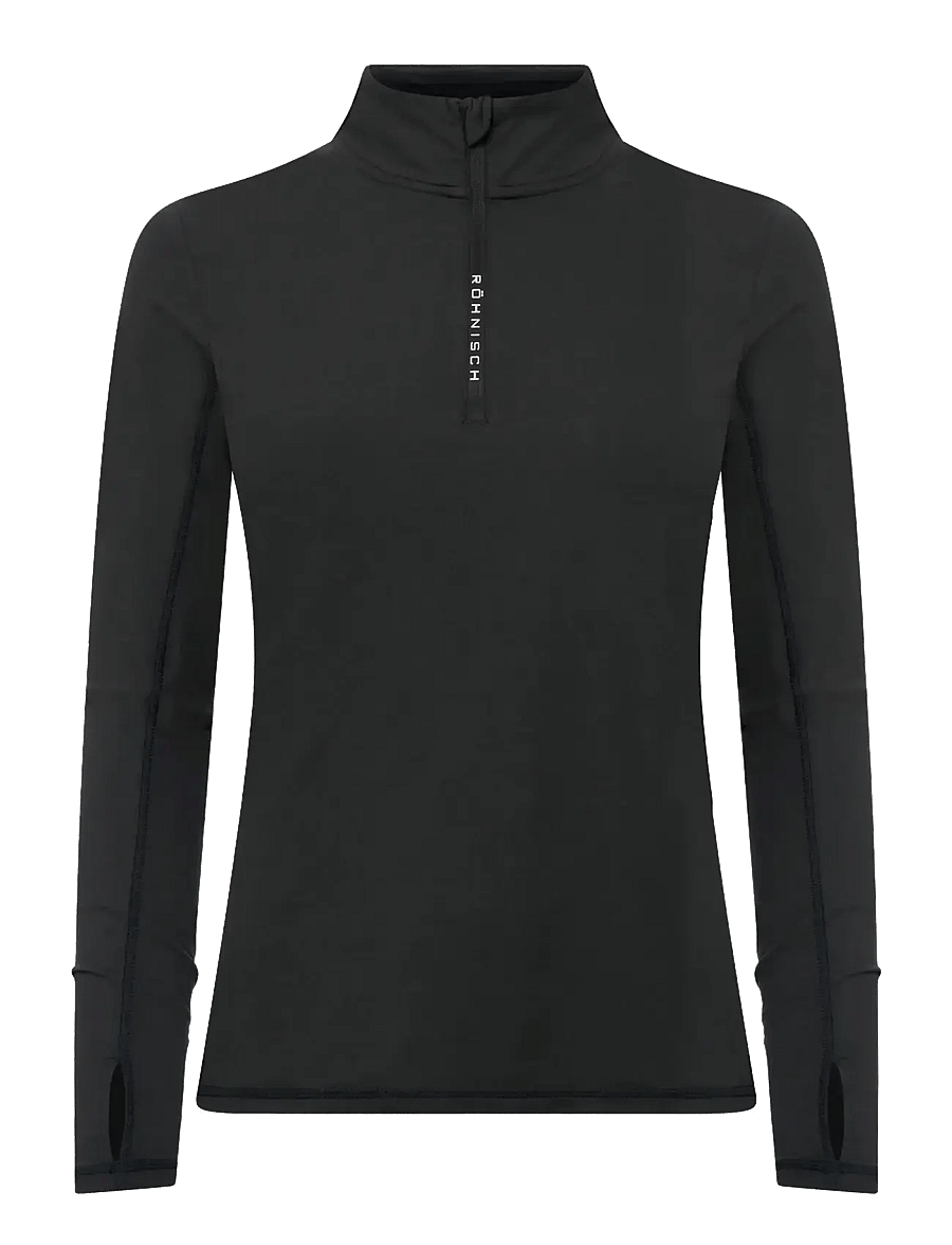 Röhnisch - Layering Half Zip - alussärgid - black - 1