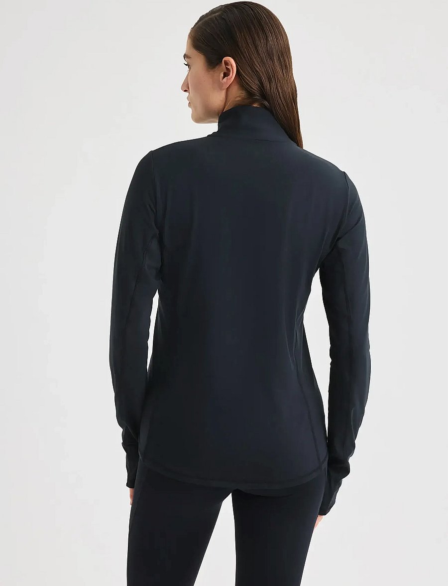 Röhnisch - Layering Half Zip - alussärgid - black - 0