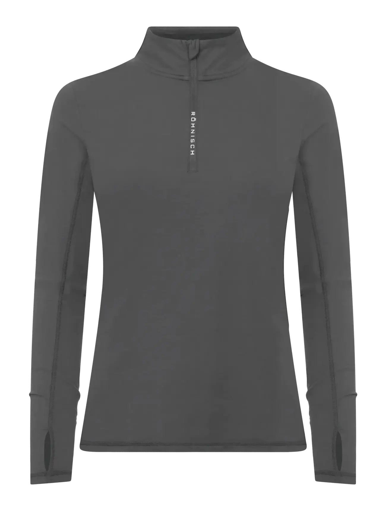 RÖHNISCH Layering Half Zip Schwarz - XL - Damen