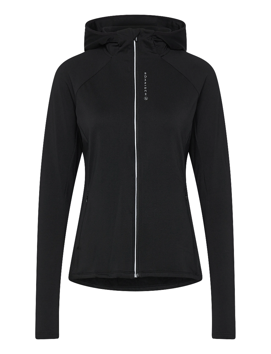 Röhnisch - Insulate Thermo Hood Fullzip - kapuutsiga dressipluusid - black - 1