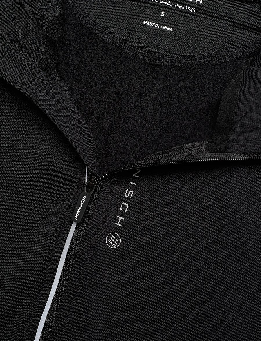 Röhnisch - Insulate Thermo Hood Fullzip - kapuutsiga dressipluusid - black - 3