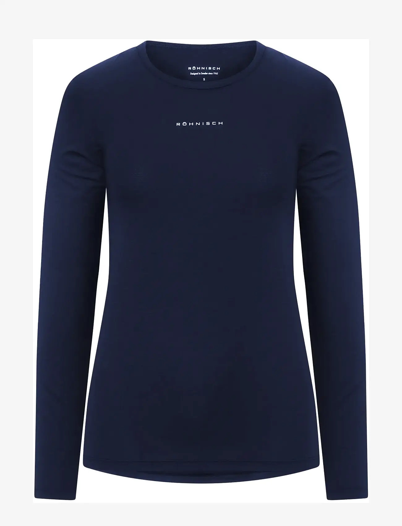 Röhnisch - Jacquard LS Top - langerma toppar - indigo - 1