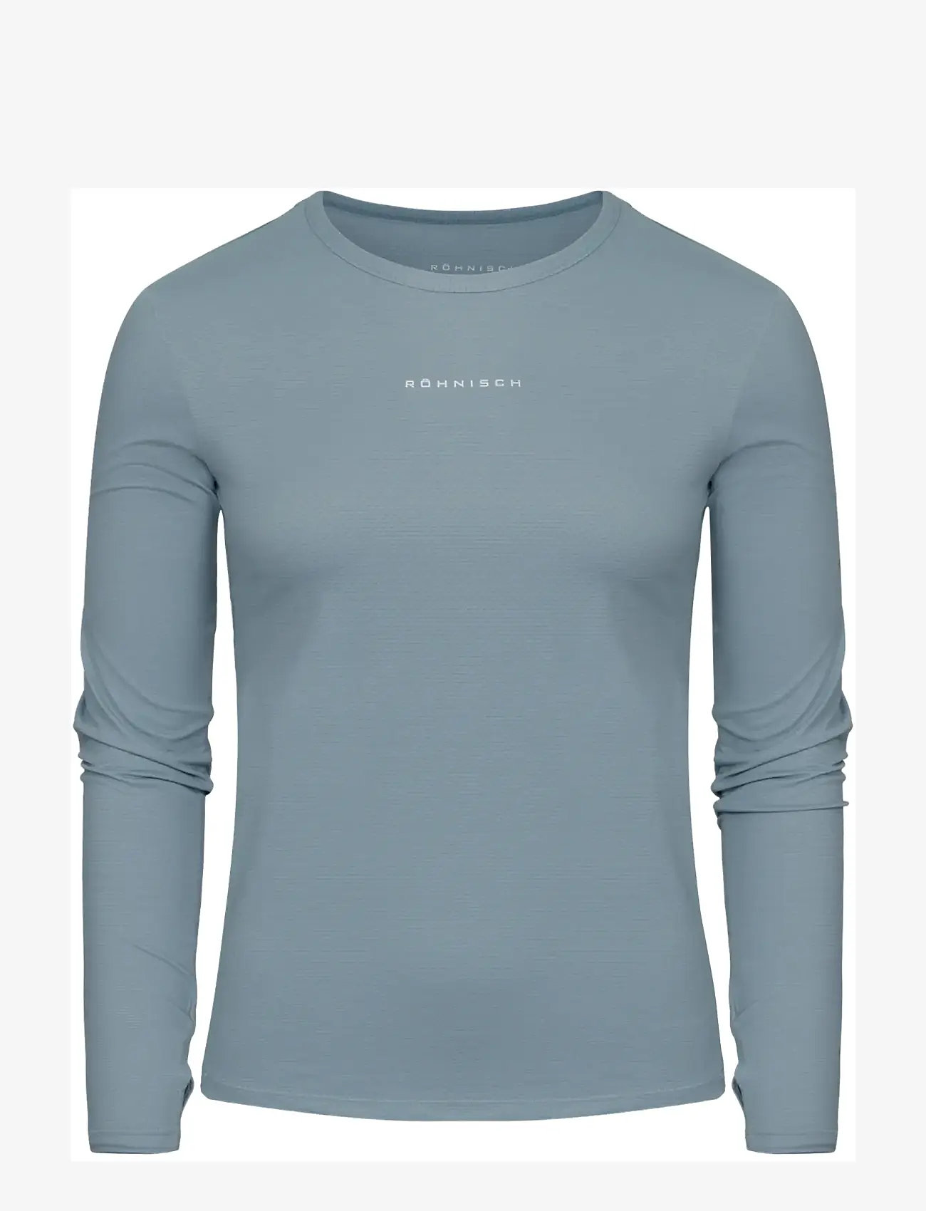 Röhnisch - Jacquard LS Top - pitkähihaiset t-paidat - stormy sea - 1