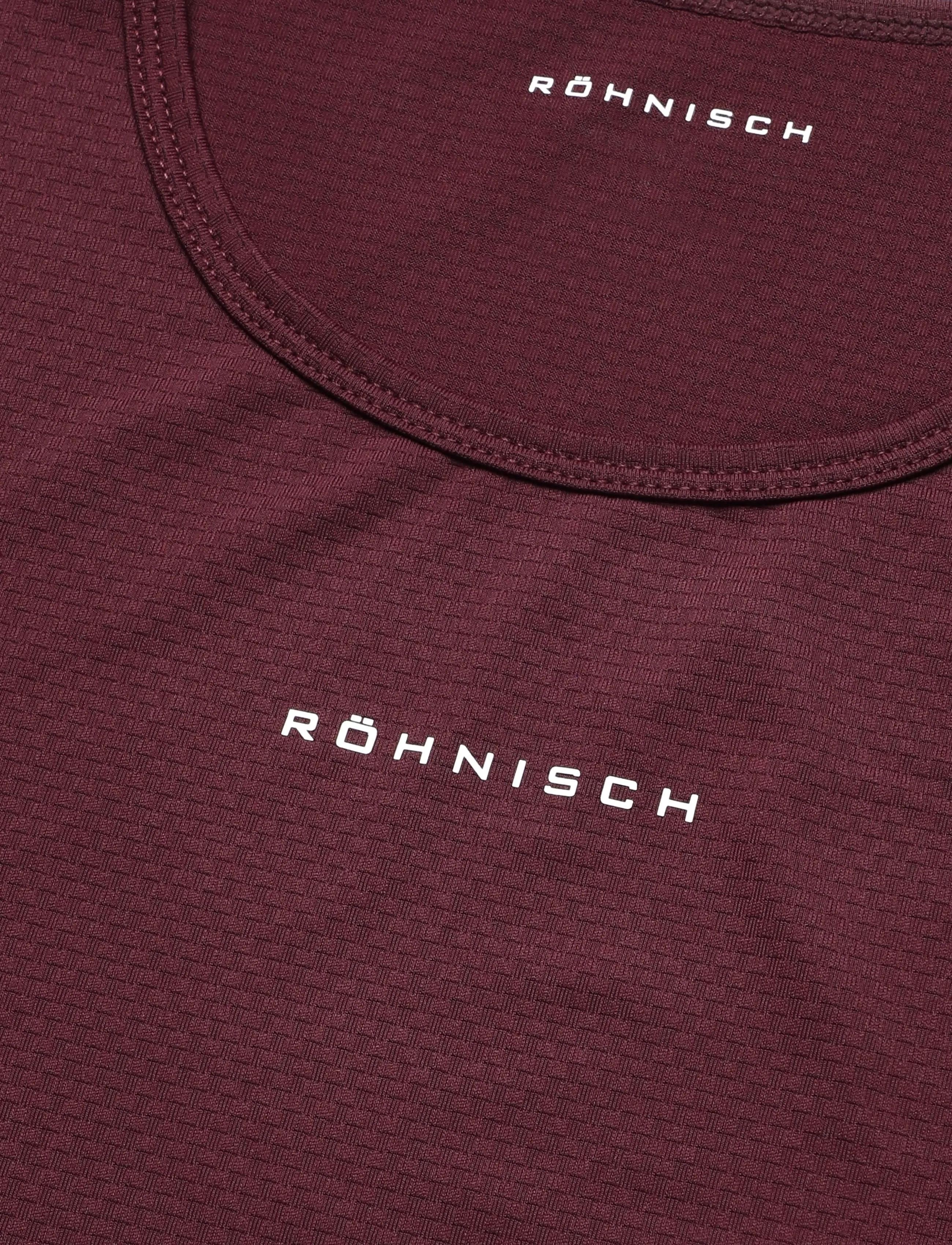 Röhnisch - Jacquard LS Top - långärmade tröjor - winetasting - 4