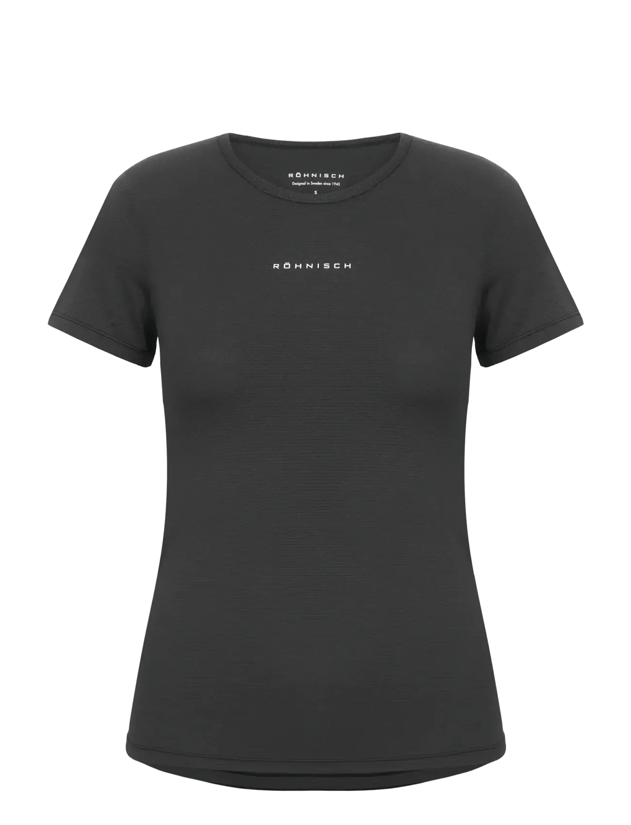 Röhnisch Jacquard SS Top - Kampagne - BLACK / black