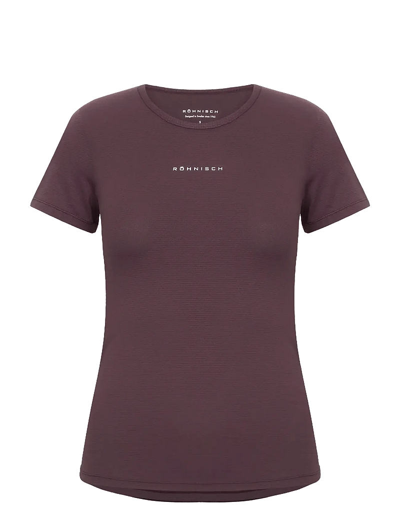 Röhnisch - Jacquard SS Top - t-krekli - huckleberry - 0