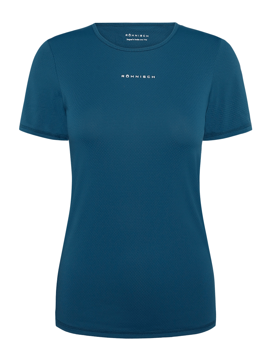 Röhnisch - Jacquard SS Top - t-shirts - legion blue - 0