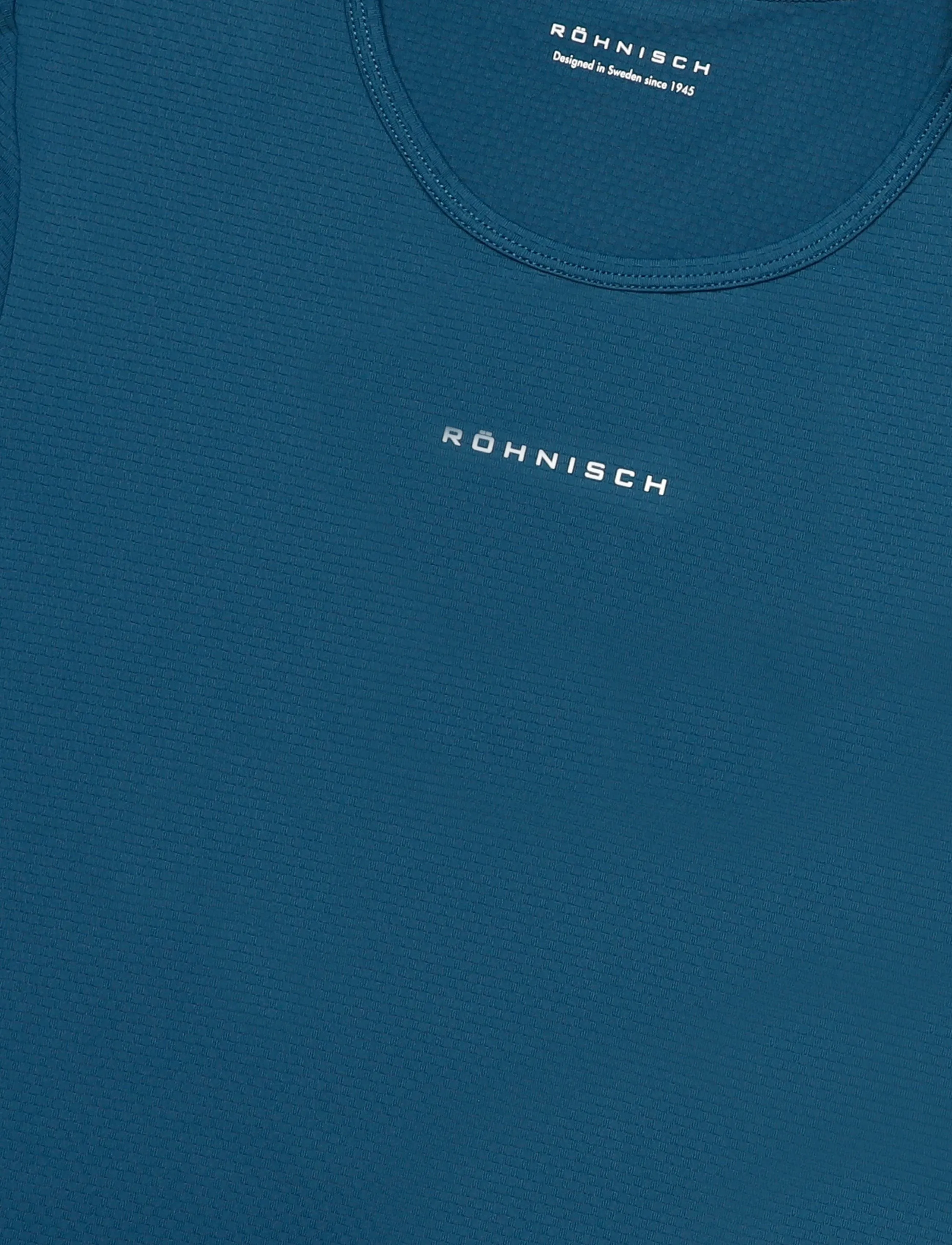 Röhnisch - Jacquard SS Top - t-shirts - legion blue - 2