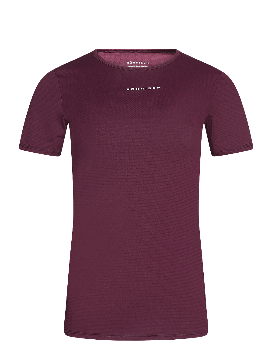 Röhnisch - Jacquard SS Top - t-shirts - winetasting - 0
