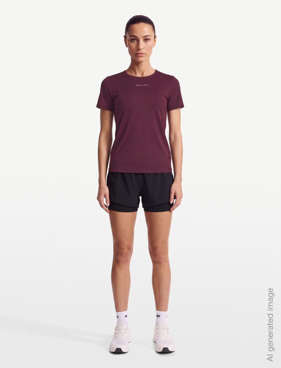 Röhnisch - Jacquard SS Top - t-shirts - winetasting - 0