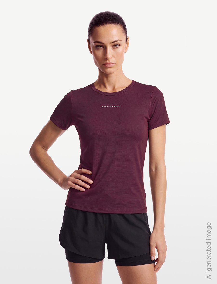 Röhnisch - Jacquard SS Top - t-shirts - winetasting - 3