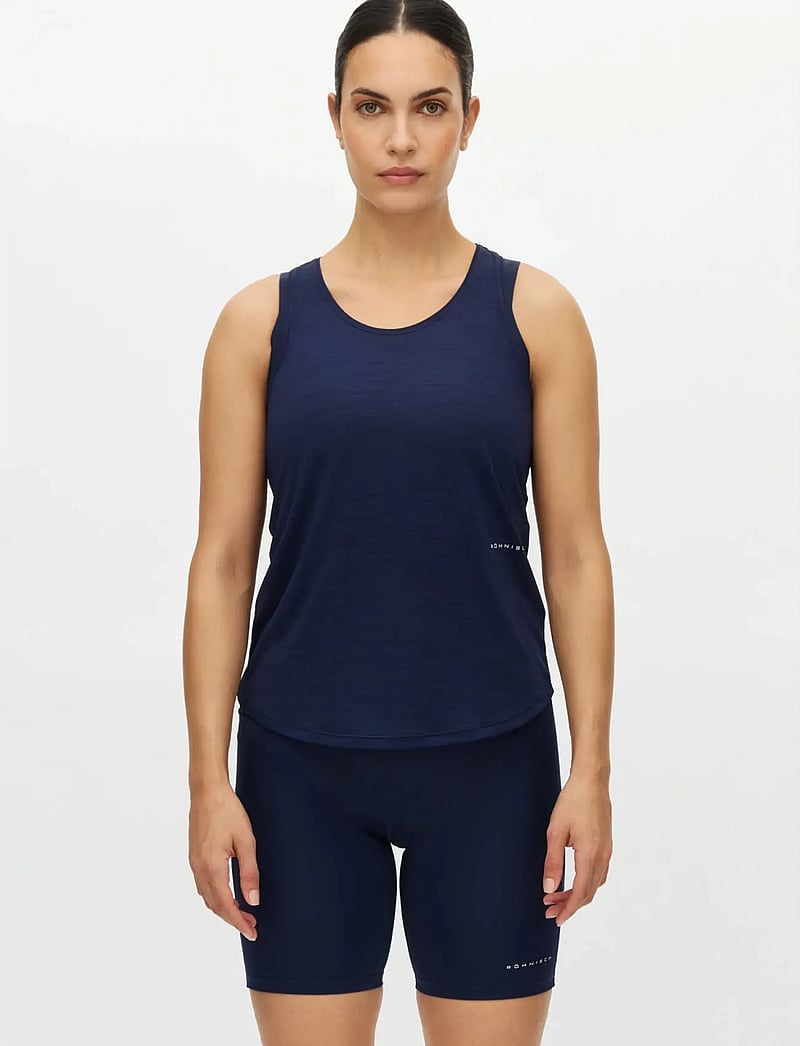 Röhnisch - Motion Racerback Tank - tanktops - indigo - 0