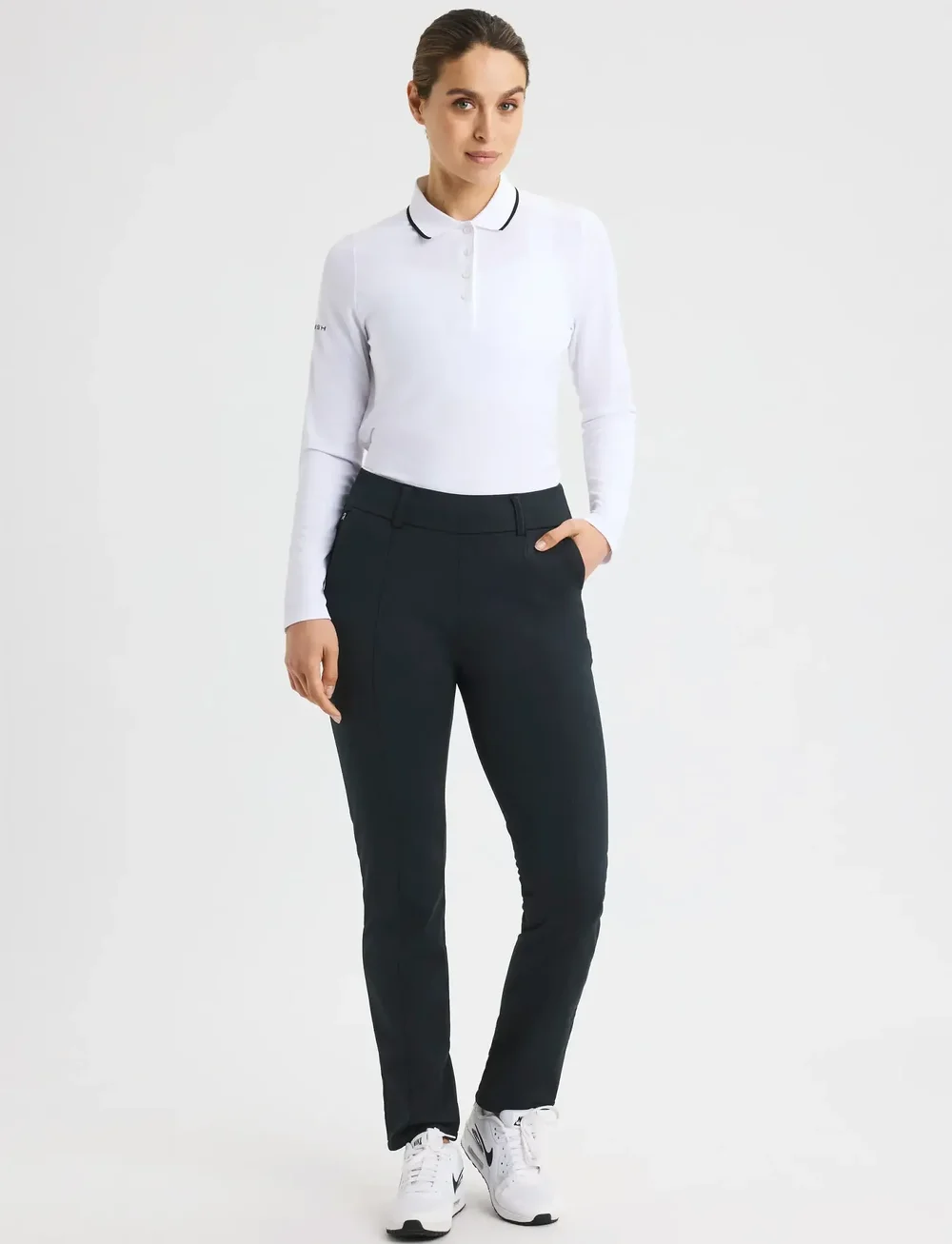 Röhnisch - Thermal stretch pull on pants - golfipüksid - black - 3