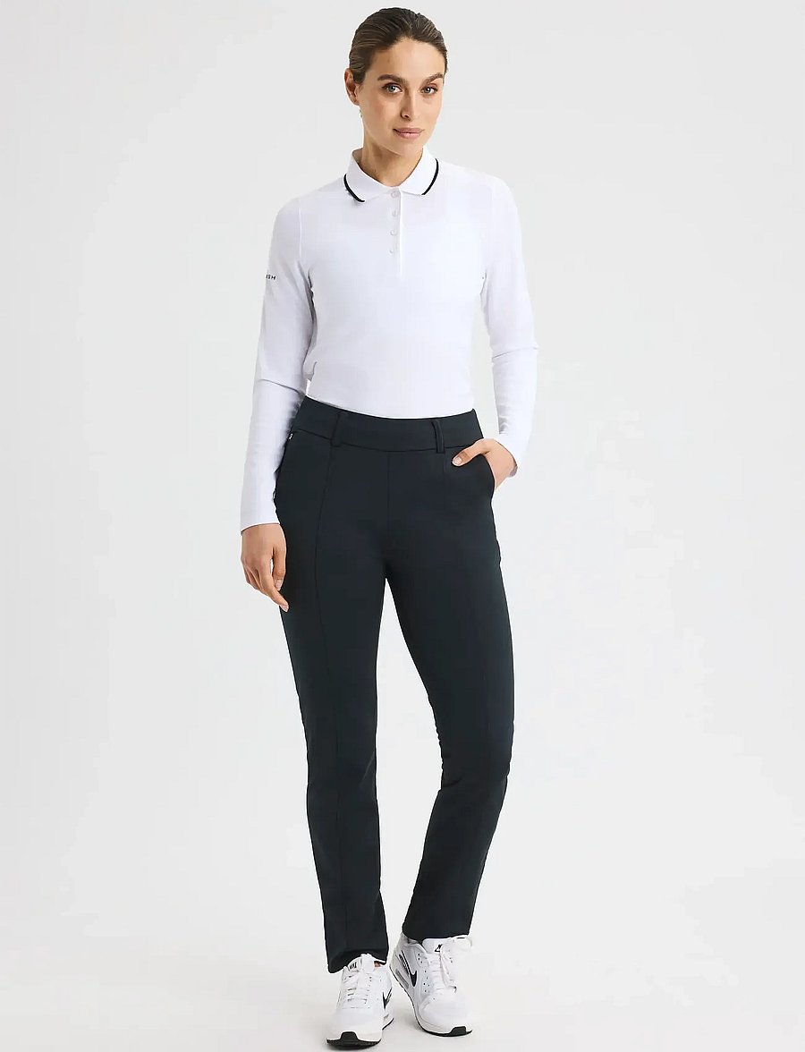 Röhnisch - Thermal stretch pull on pants - golfbyxor - black - 3
