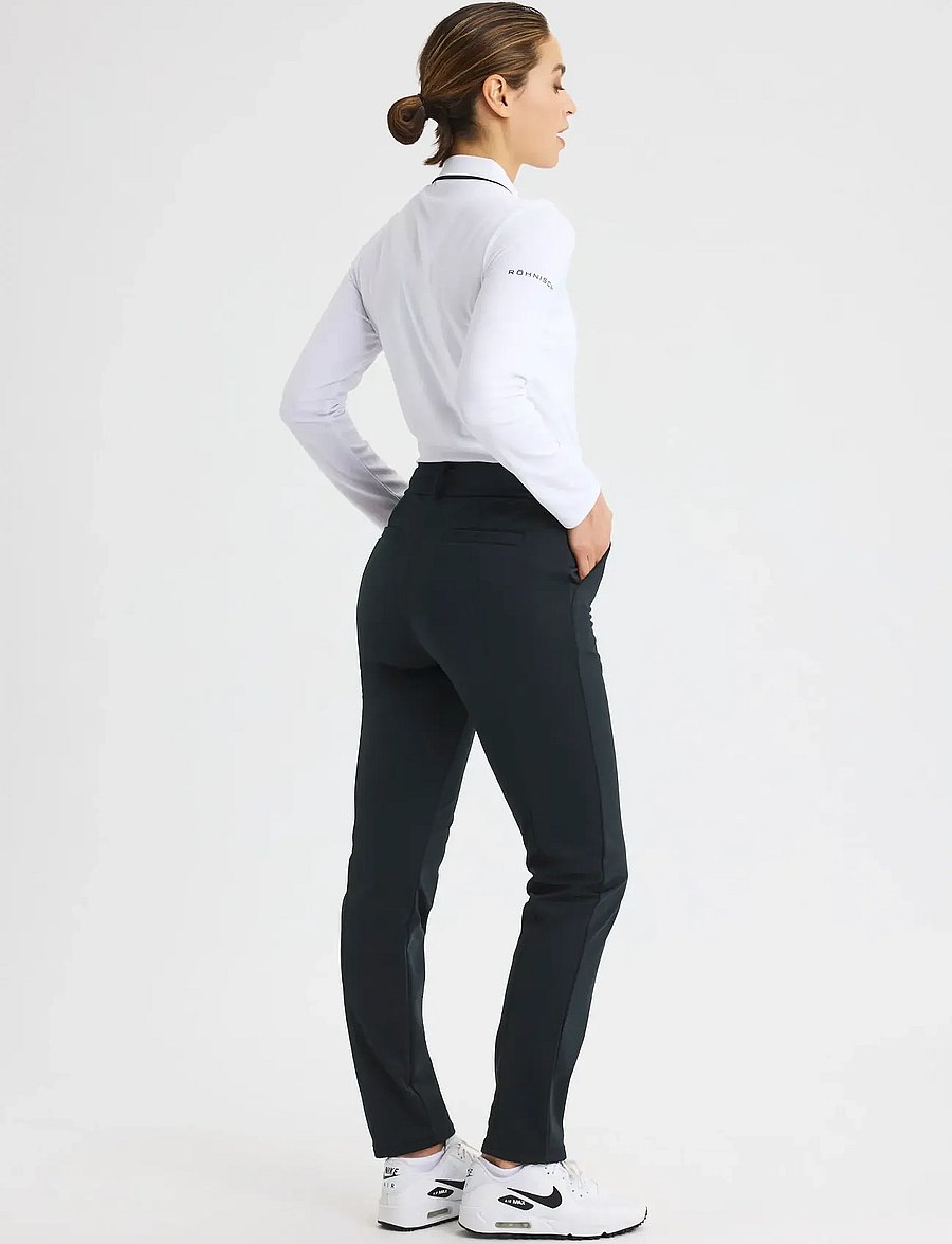 Röhnisch - Thermal stretch pull on pants - golfbyxor - black - 5