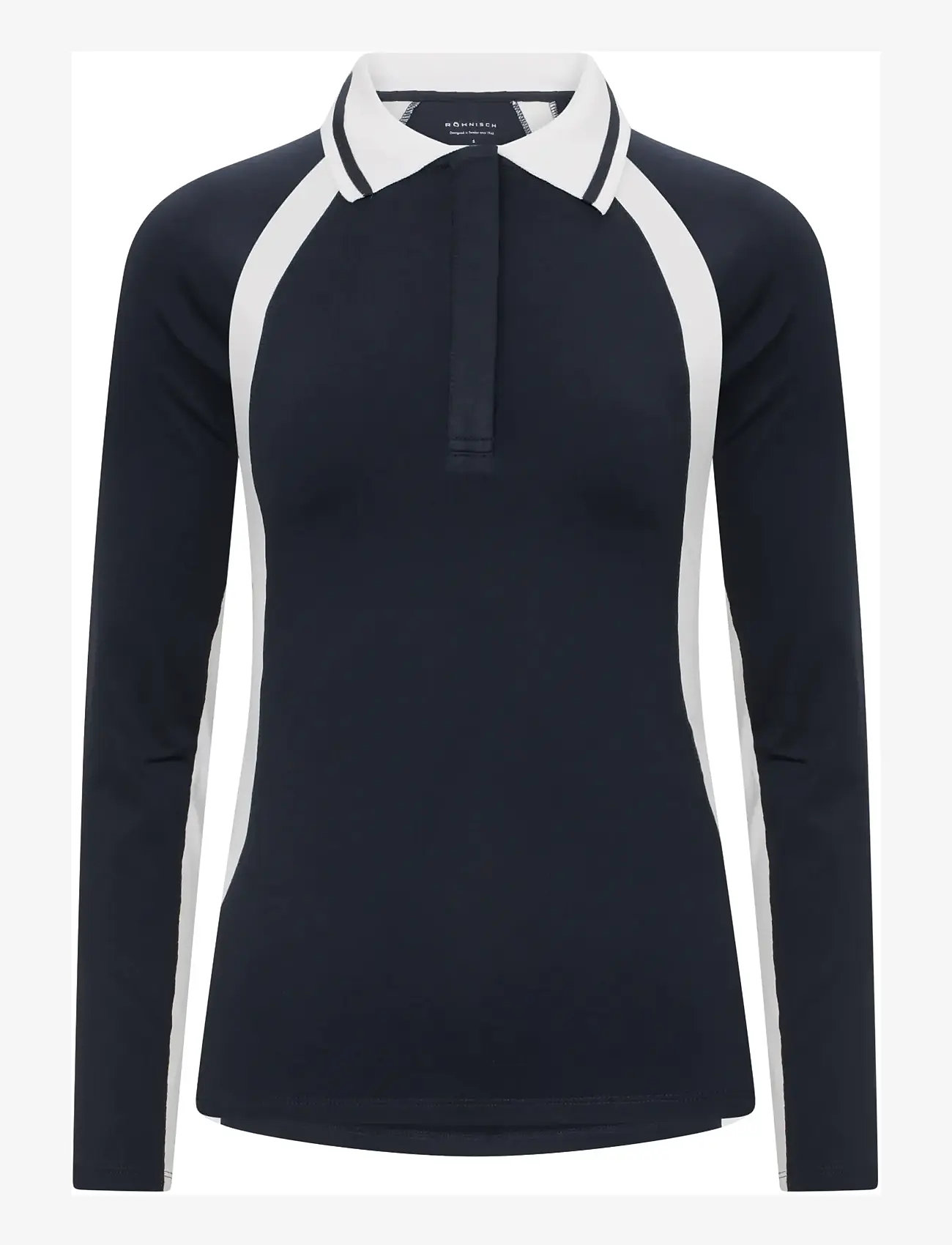 Röhnisch - Pitch thermal poloshirt - poloshirts - navy - 0