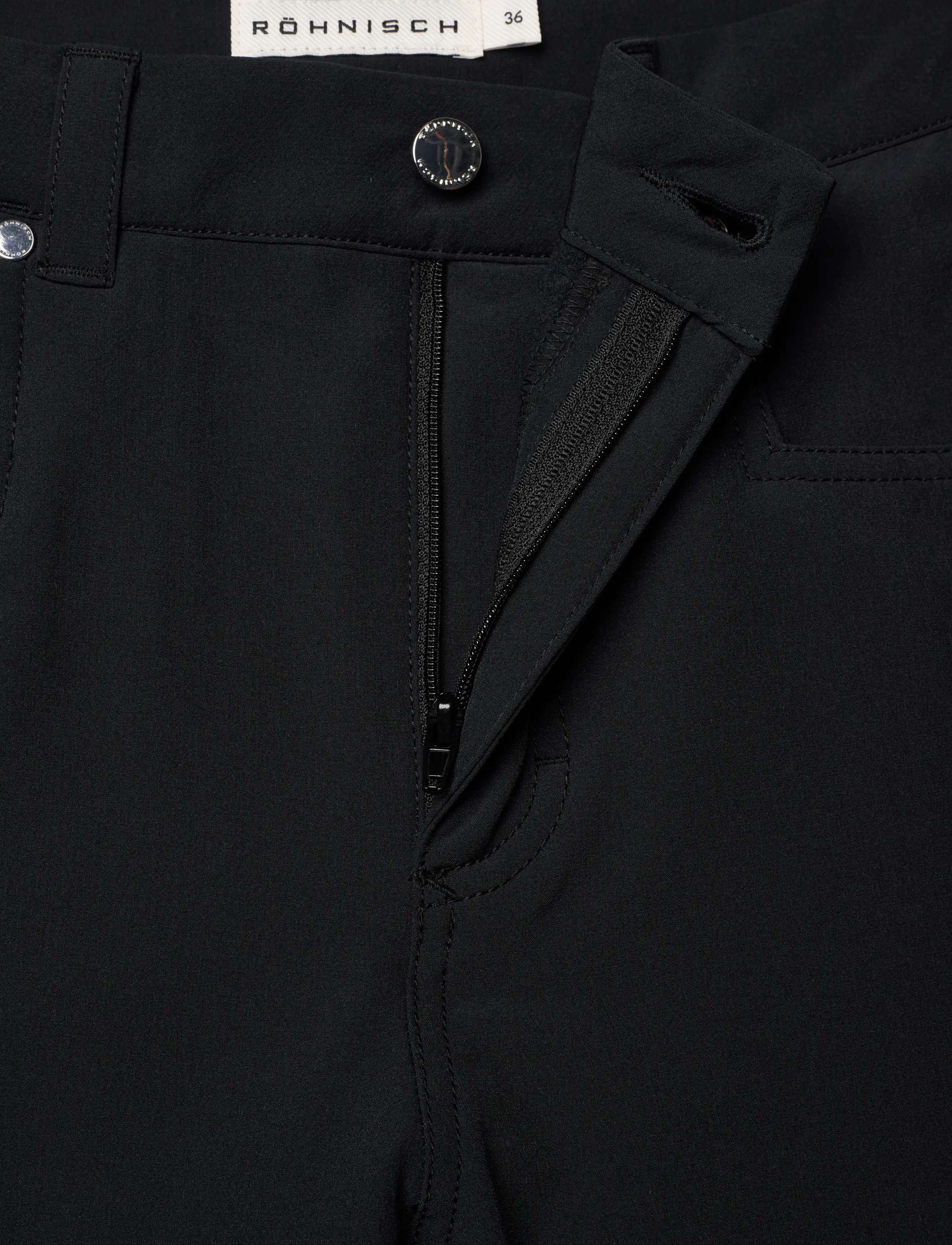 Röhnisch - Chie Brushed Pant 32 - sports pants - black - 3