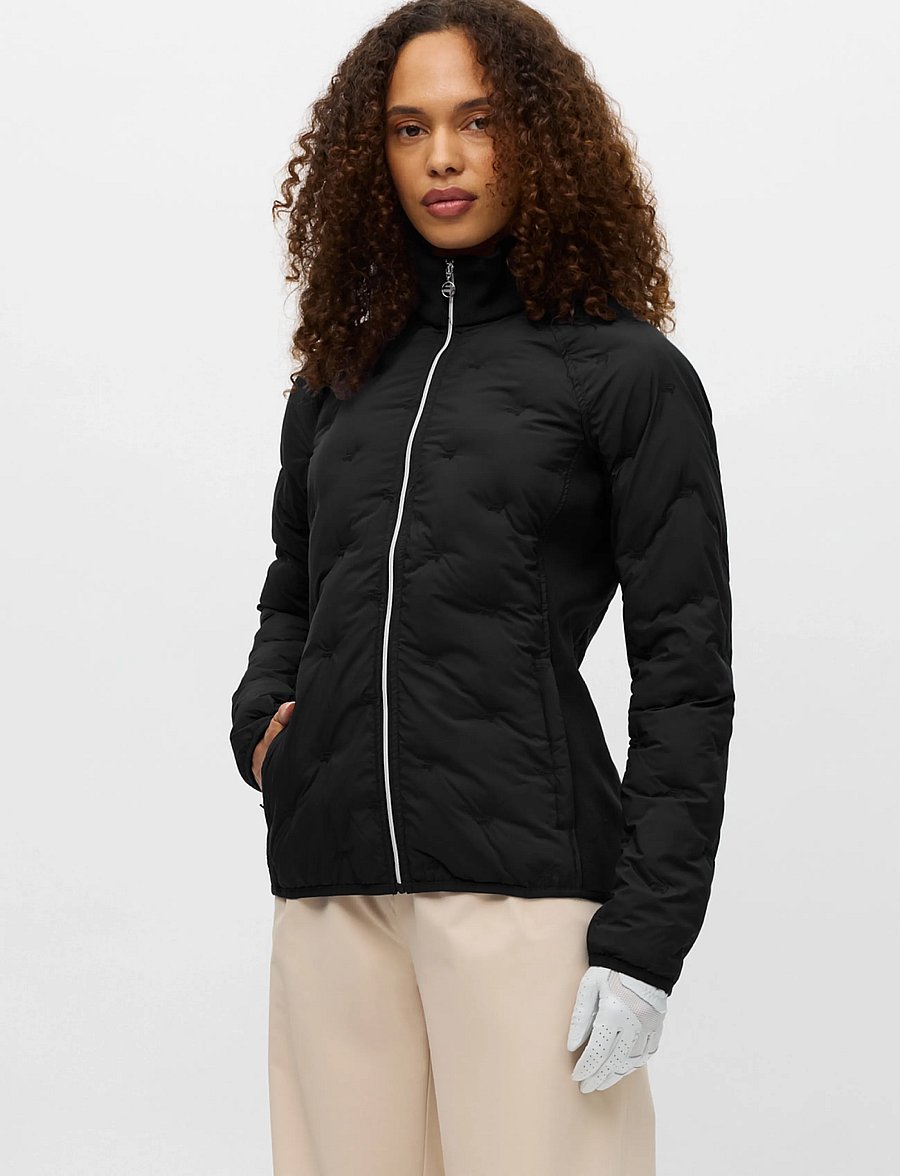 Röhnisch - Padded Windbreaker Jacket - golf-jacken - black - 0