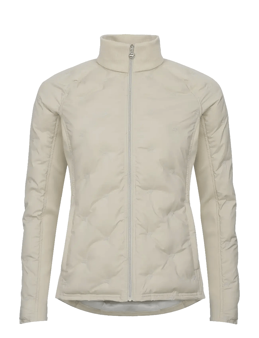 Röhnisch - Padded Windbreaker Jacket - golfjackor - oatmeal - 1