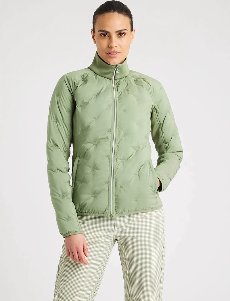 Röhnisch - Padded Windbreaker Jacket - golfjackor - sage green - 0