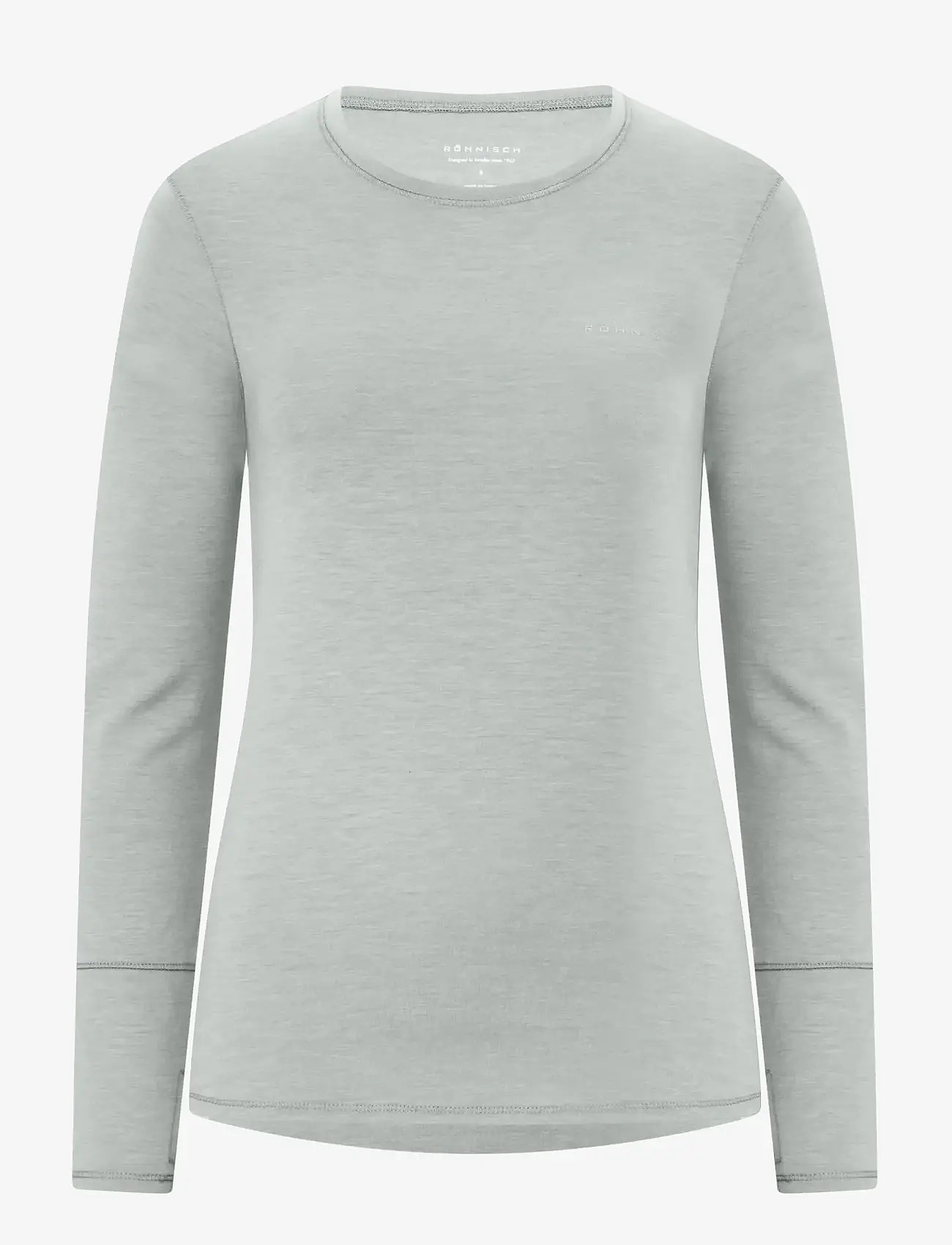 Röhnisch - Clara Long Sleeve - pitkähihaiset t-paidat - belgian block - 0