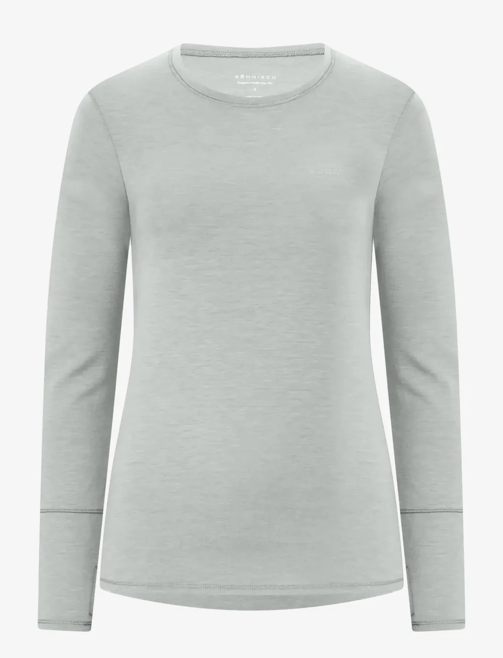 Röhnisch - Clara Long Sleeve - langærmede t-shirts - belgian block - 0