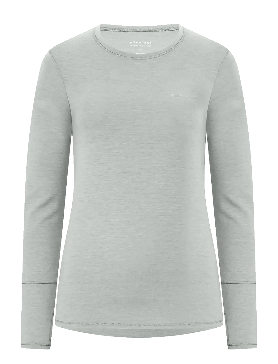 Röhnisch - Clara Long Sleeve - langermede topper - belgian block - 0