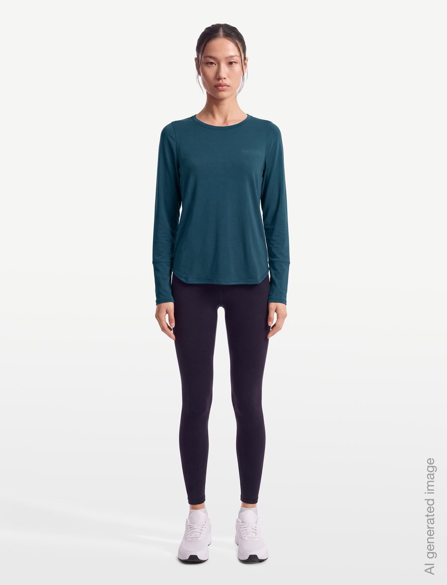 Röhnisch - Clara Long Sleeve - langarmshirts - legion blue - 0