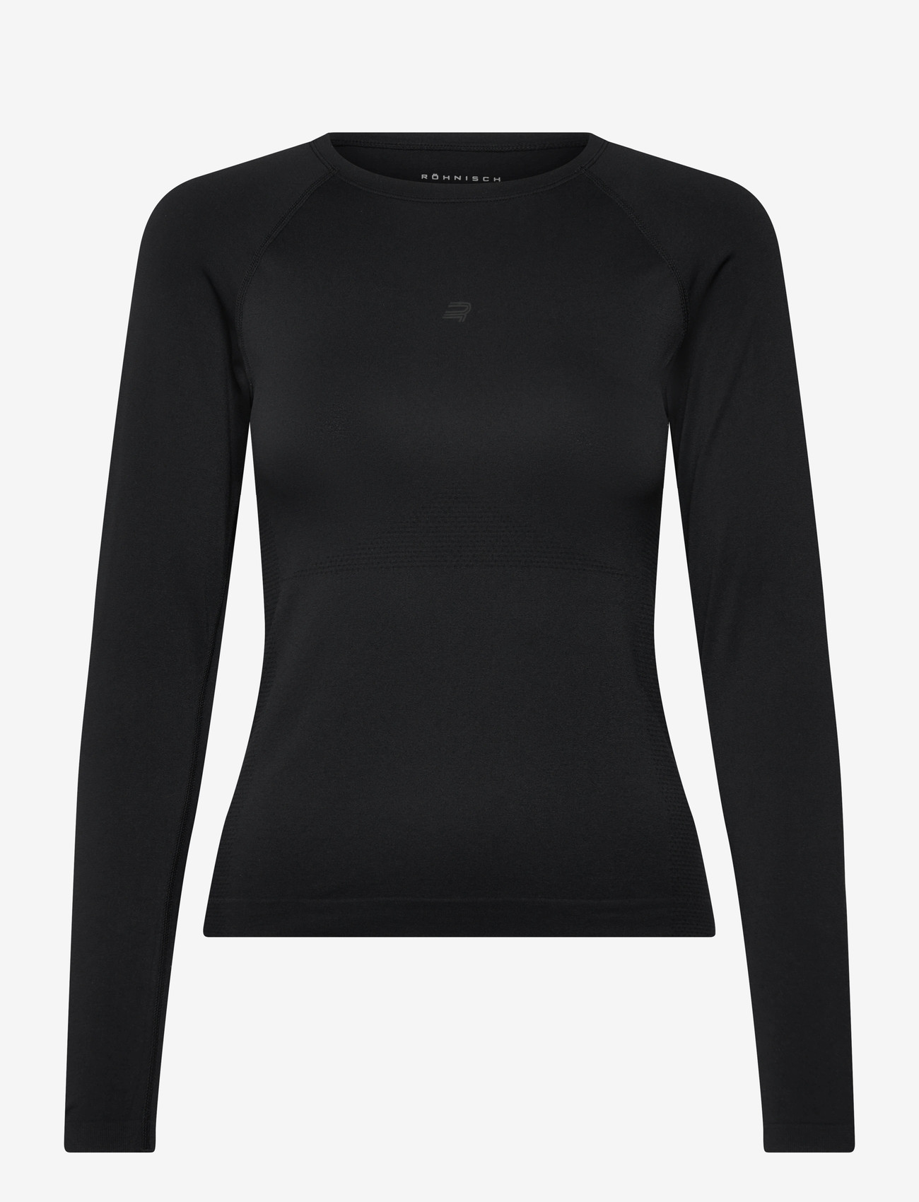 Röhnisch - Seamless Flex Long Sleeve - longsleeved tops - black - 0