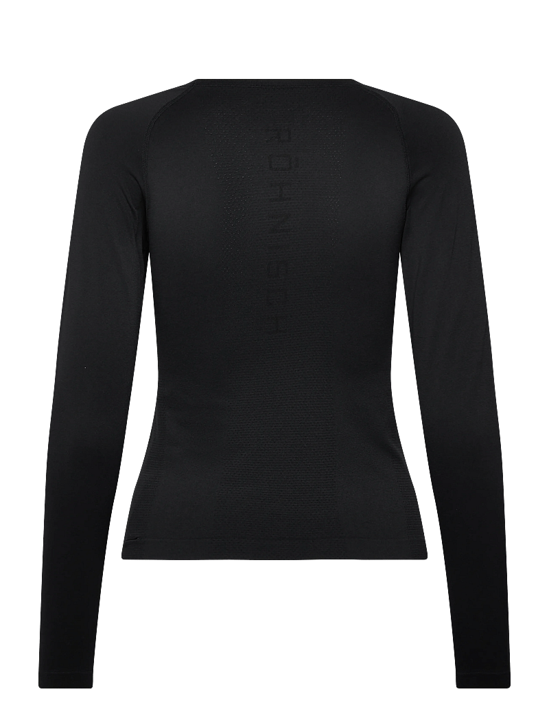 Röhnisch - Seamless Flex Long Sleeve - longsleeved tops - black - 1