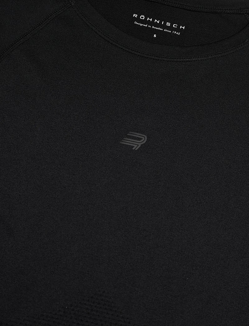 Röhnisch - Seamless Flex Long Sleeve - longsleeved tops - black - 2