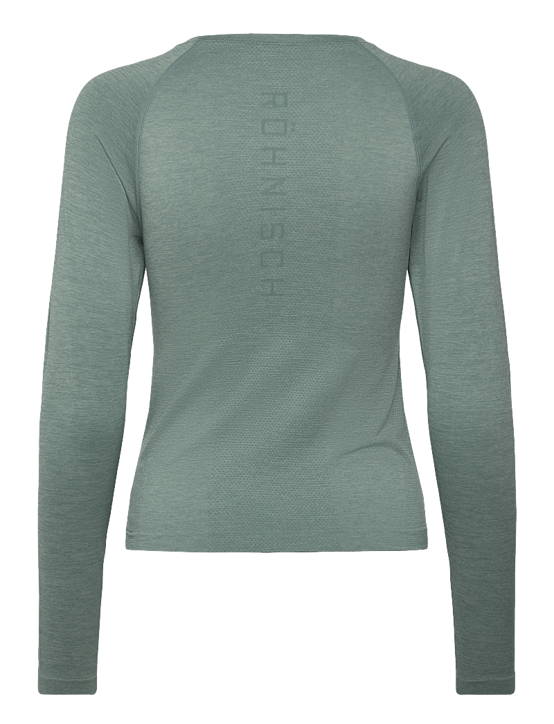 Röhnisch - Seamless Flex Long Sleeve - långärmade tröjor - stormy sea - 2