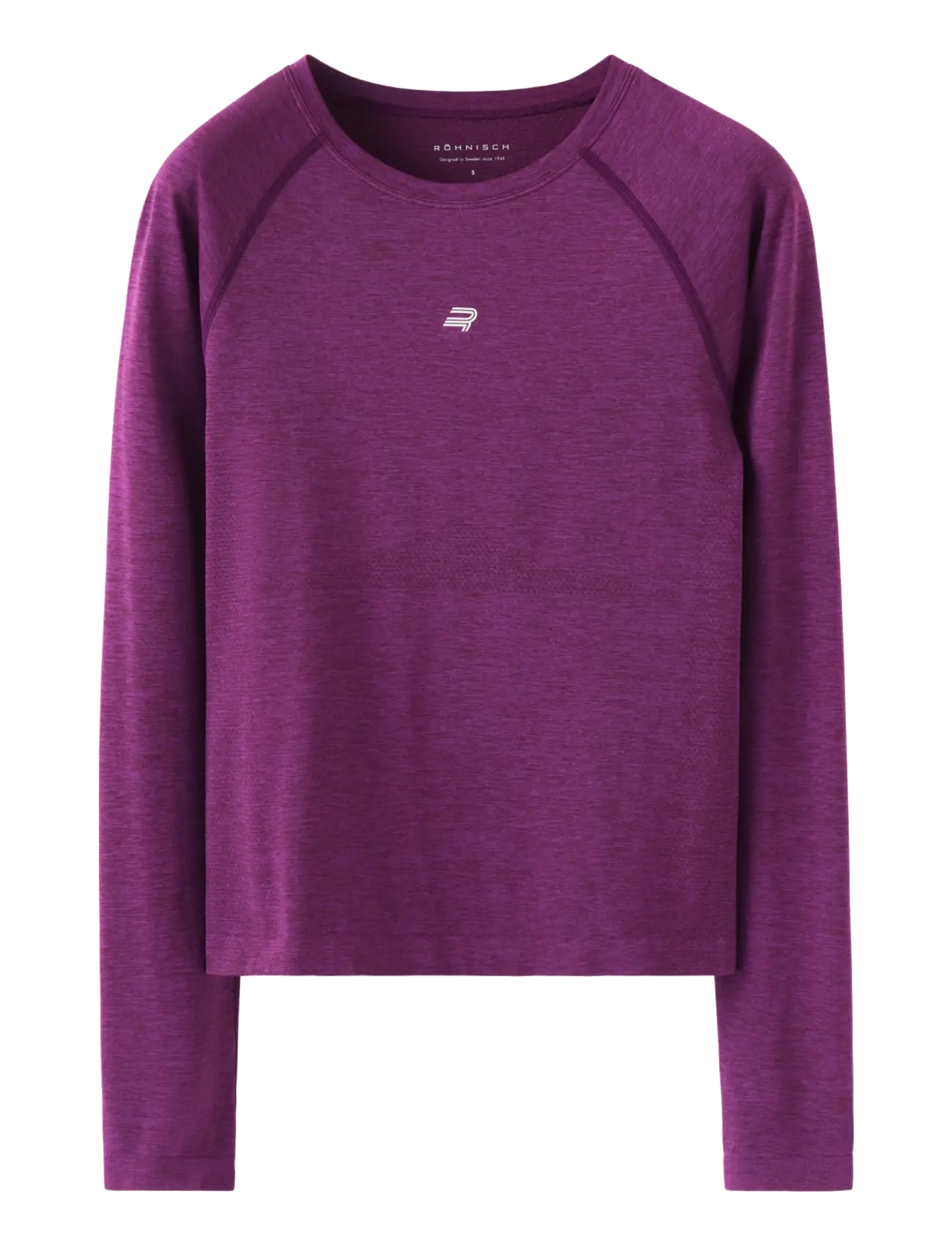 Röhnisch Seamless Flex Long Sleeve - Overdele - WINETASTING / purple