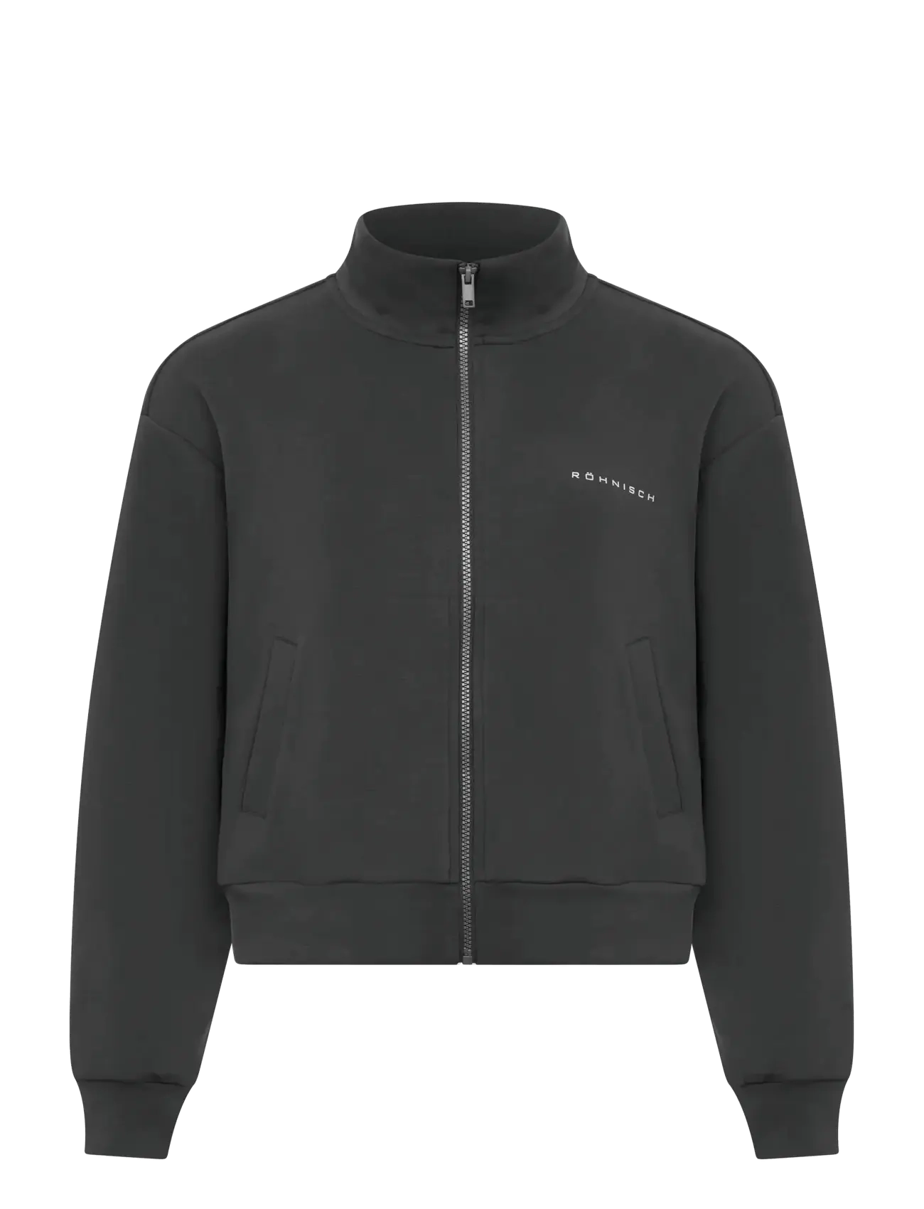 Röhnisch Scuba Full Zip Track Jacket - Kampagne - DARK SHADOW / black
