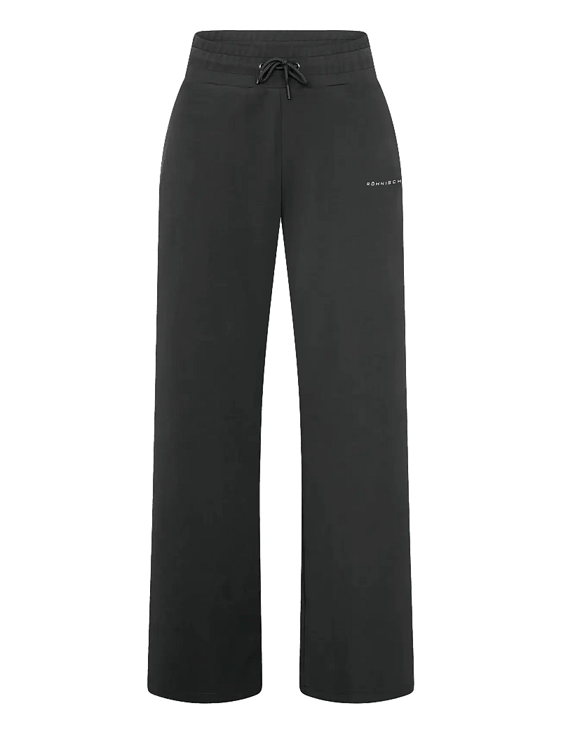 Röhnisch - Scuba Wide Track Pants - casual byxor - dark shadow - 0
