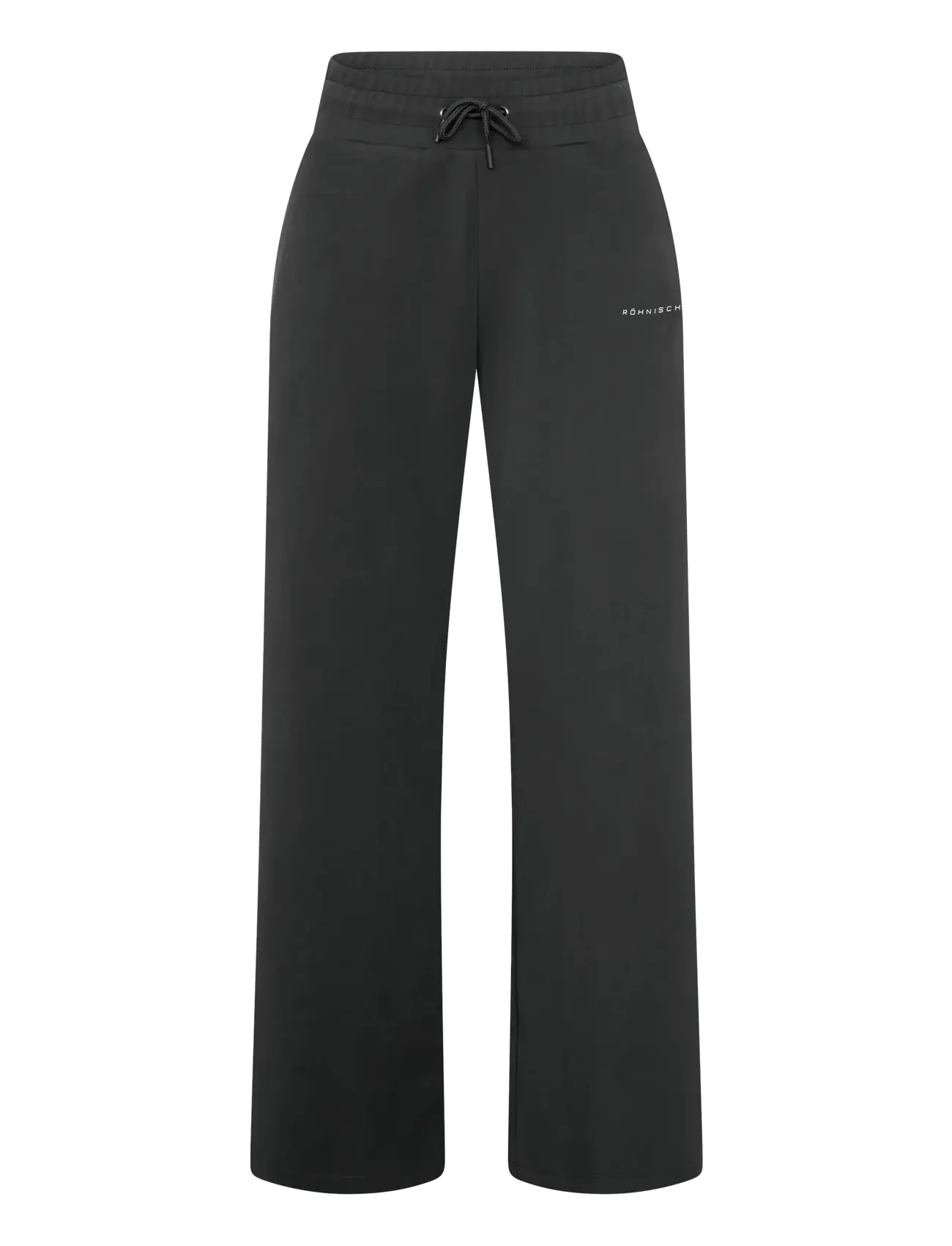 Röhnisch Scuba Wide Track Pants - Spodnie na co dzień - DARK SHADOW / black