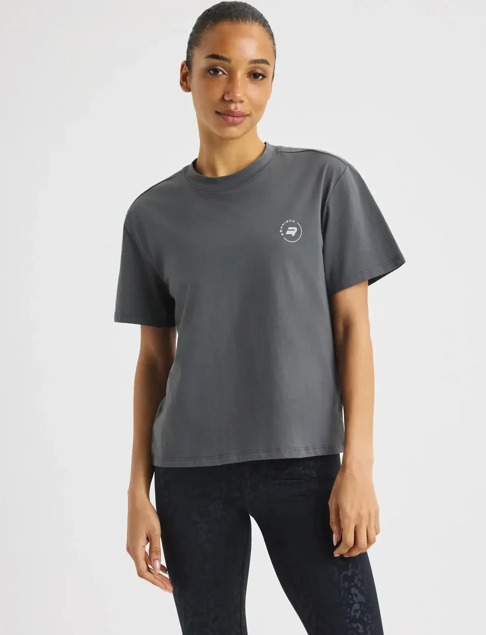 Röhnisch - Rohnisch Cotton Tee - t-shirts - dark shadow - 0