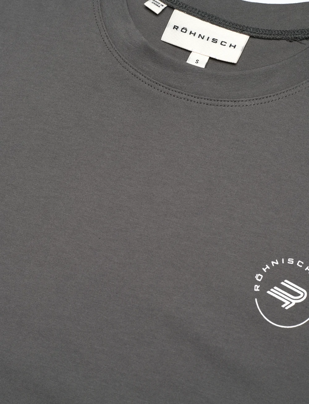 Röhnisch - Rohnisch Cotton Tee - t-shirts - dark shadow - 4