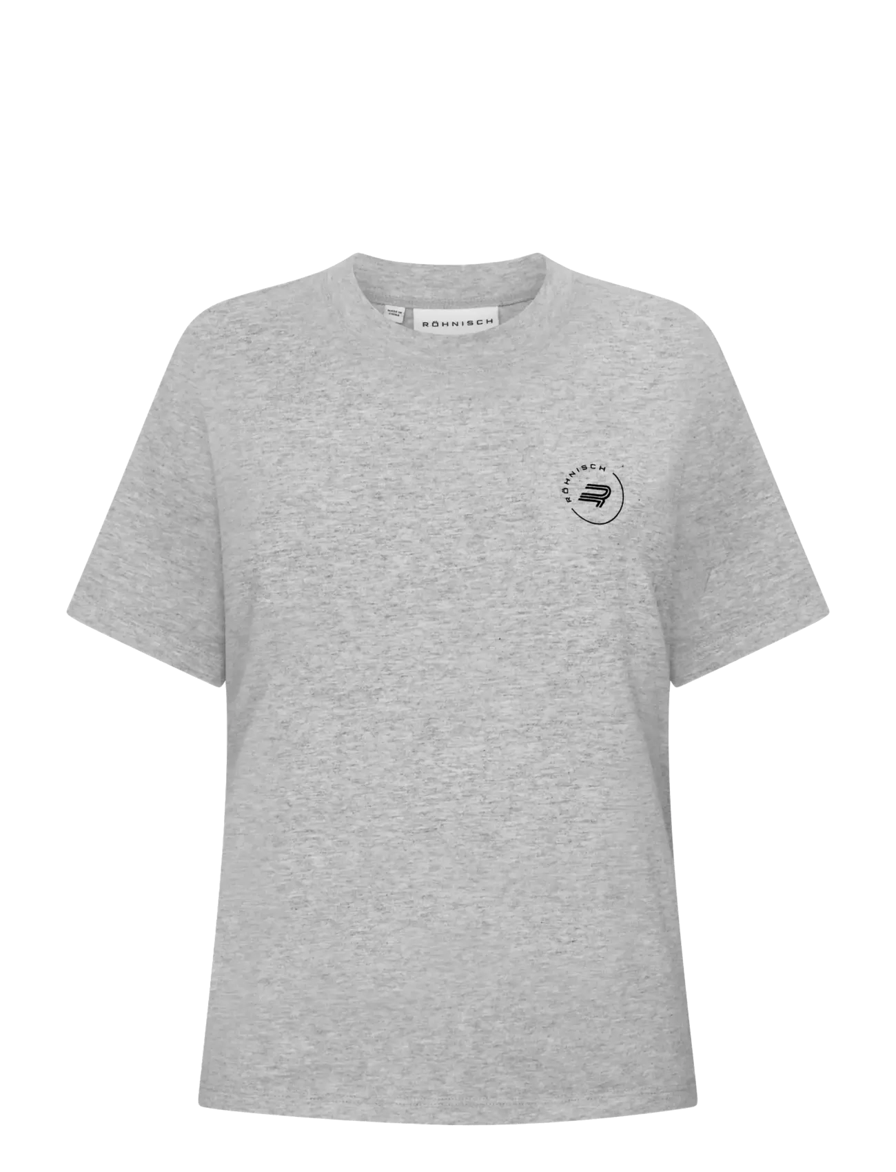 Röhnisch Rohnisch Cotton Tee - Röhnisch - GREY MELANGE / grey