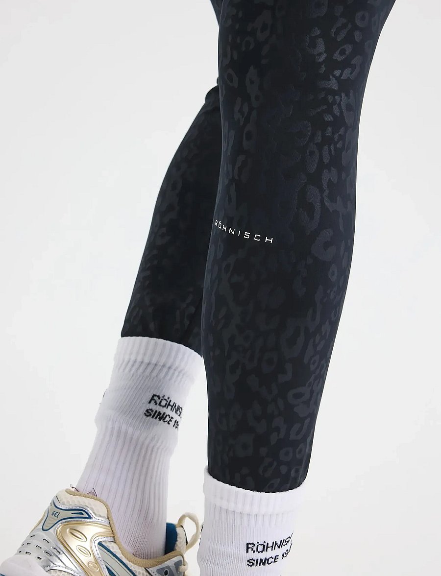 Röhnisch - Leo Emboss HW Tights - leo emboss black - 4