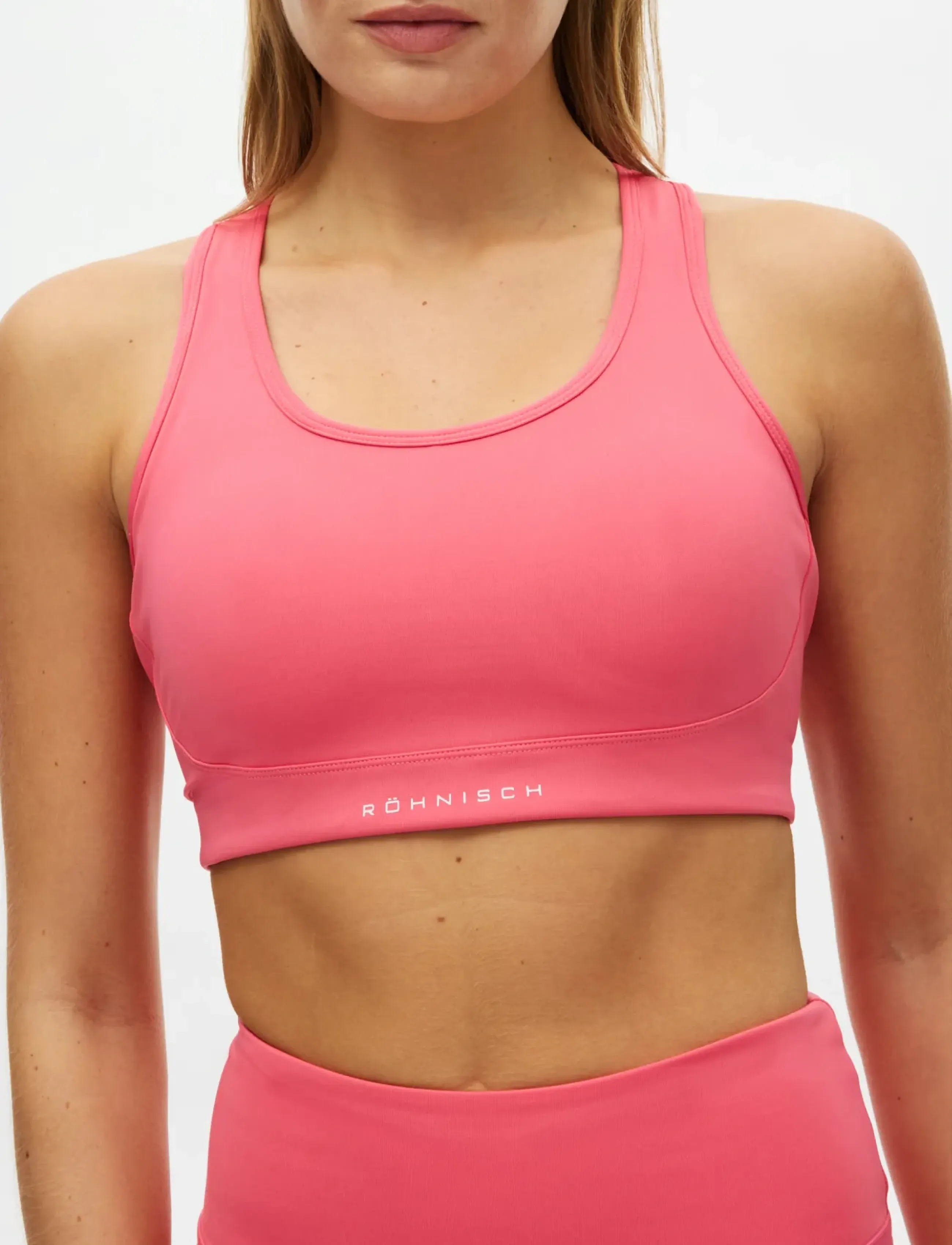 Röhnisch - Flattering Mesh Sportsbra - wysokie - fruit dove - 3