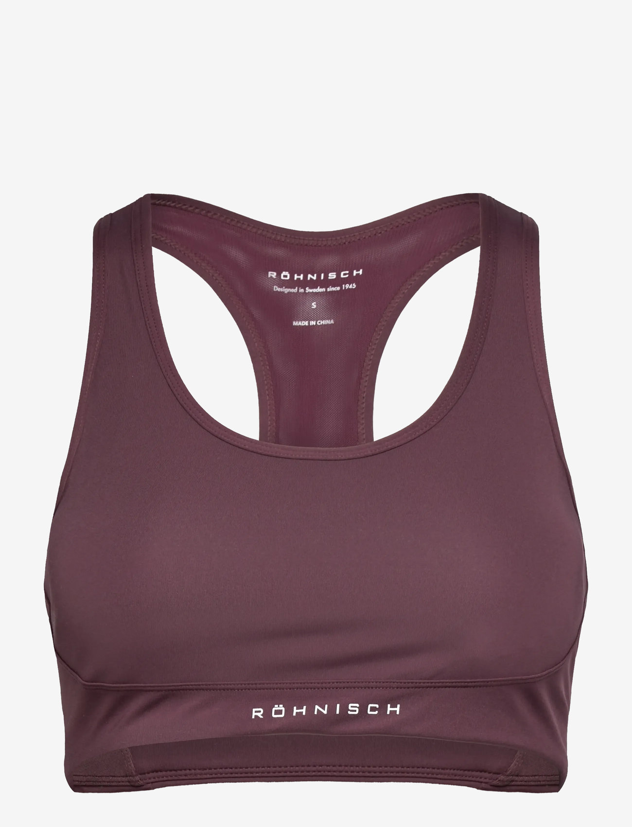 Röhnisch - Flattering Mesh Sportsbra - korkea tuki - huckleberry - 1