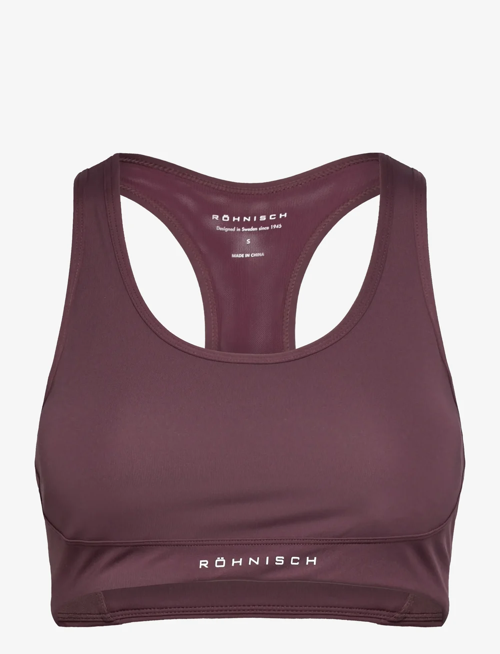 Röhnisch - Flattering Mesh Sportsbra - starker halt - huckleberry - 1