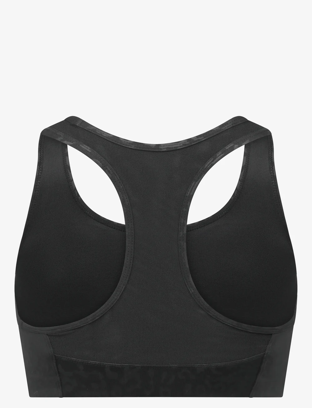 Röhnisch - Flattering Mesh Sportsbra - starker halt - leo emboss black - 2